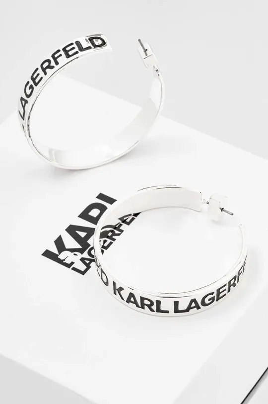 Σκουλαρίκια Karl Lagerfeld ασημί