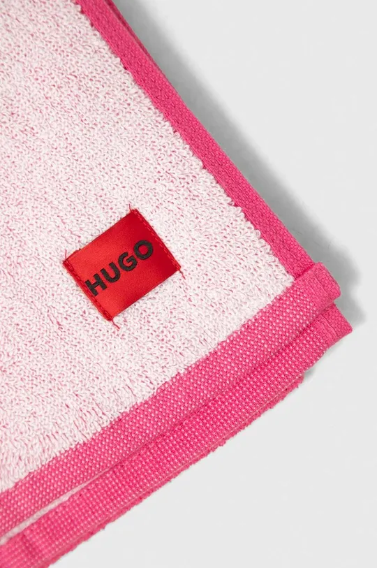 HUGO asciugamano con aggiunta di lana 100% Cotone