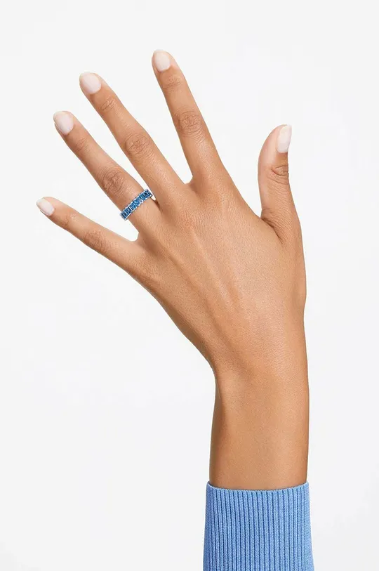 Swarovski pierścionek 5658669 MATRIX niebieski