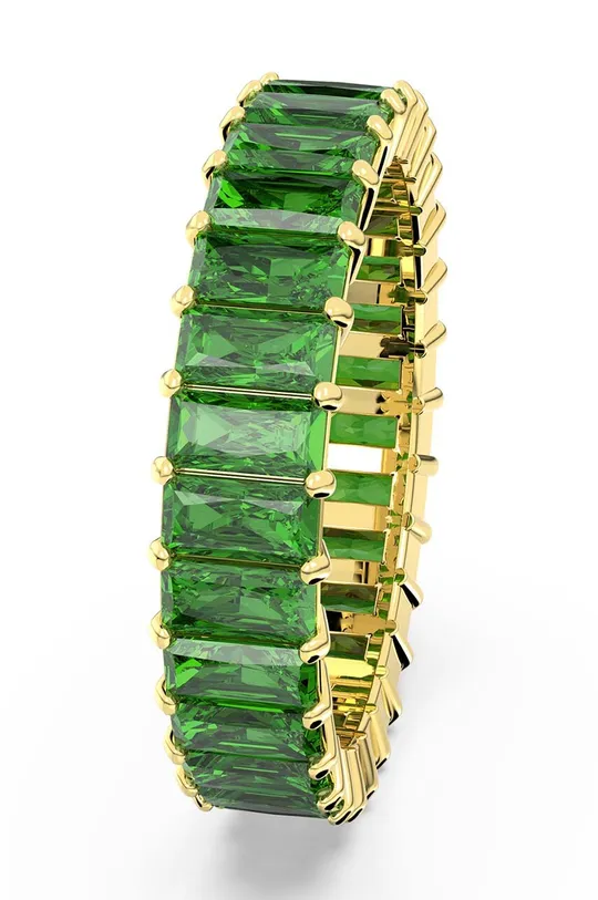 zielony Swarovski pierścionek Matrix