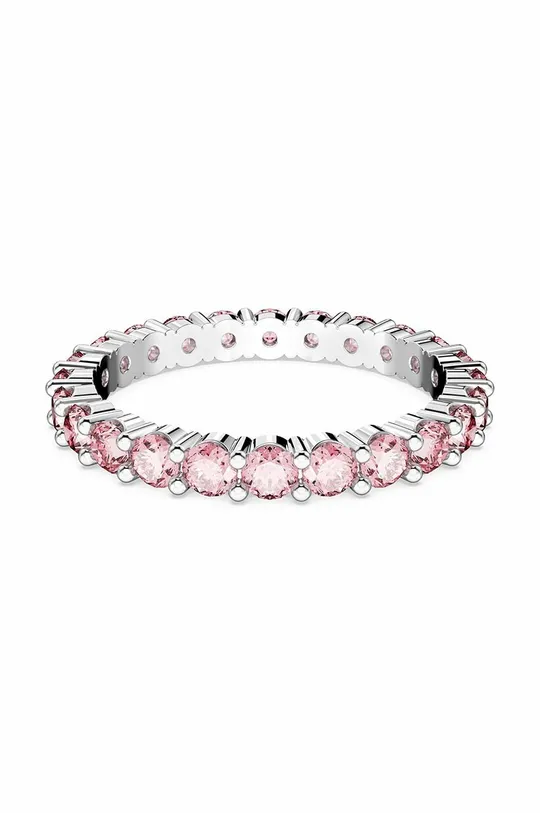 rózsaszín Swarovski gyűrű MATRIX Női