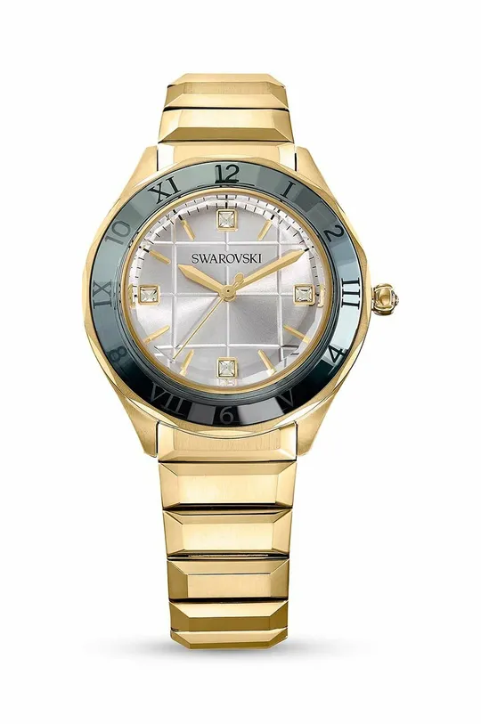 złoty Swarovski zegarek DEXTERA Damski