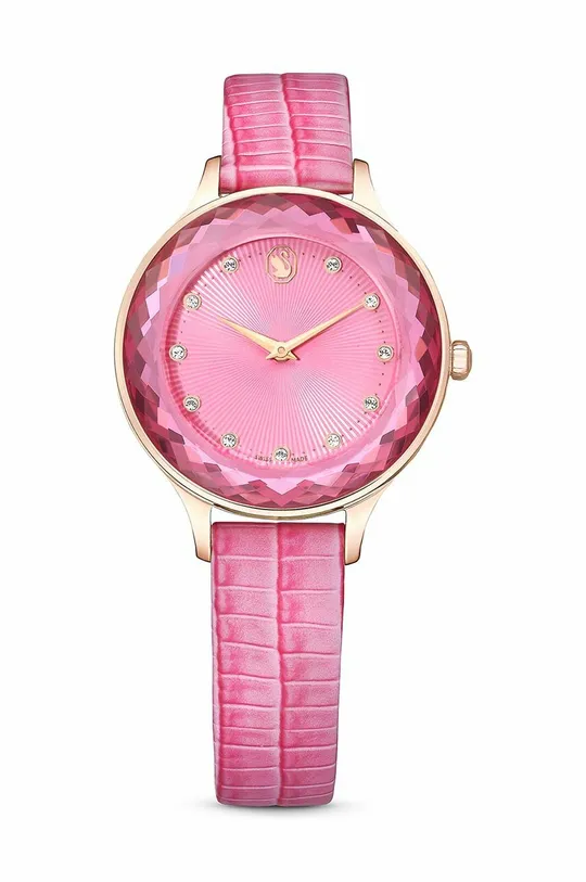 różowy Swarovski zegarek OCTEA NOVA Damski