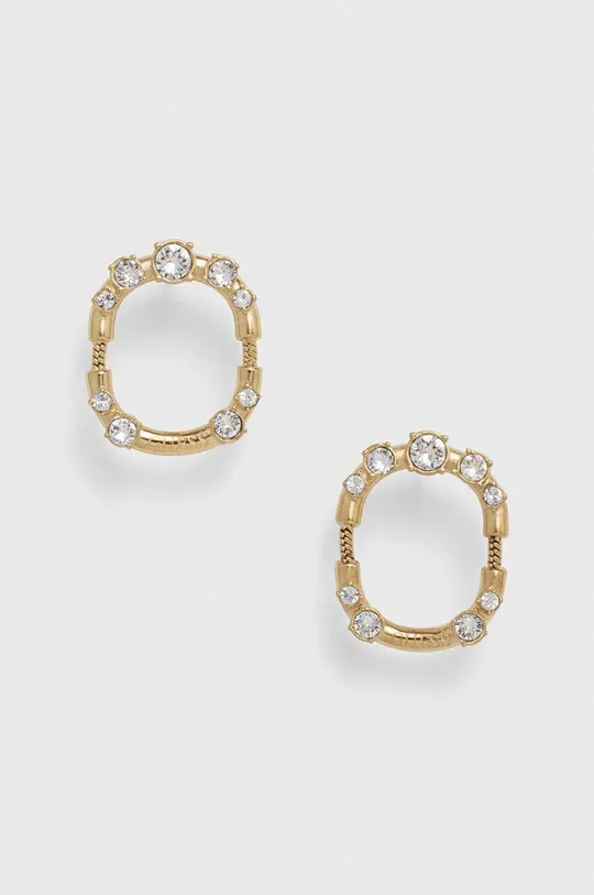 χρυσαφί Επιχρυσωμένα σκουλαρίκια Guess Γυναικεία