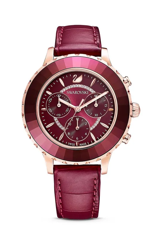 różowy Swarovski zegarek OCTEA LUX CHRONO Damski
