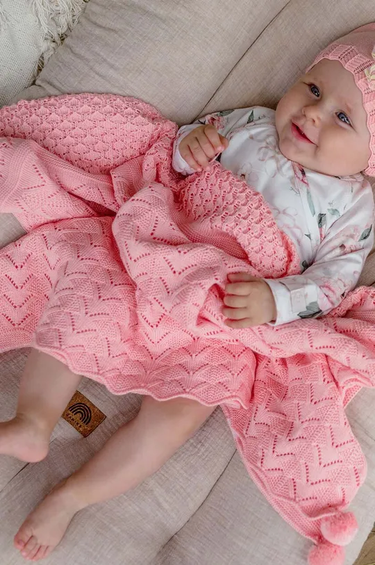 оранжевый Одеяло для младенцев Jamiks TORA Для девочек
