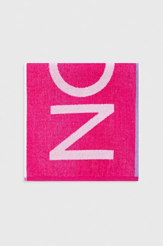 Παιδική βαμβακερή πετσέτα United Colors of Benetton ροζ