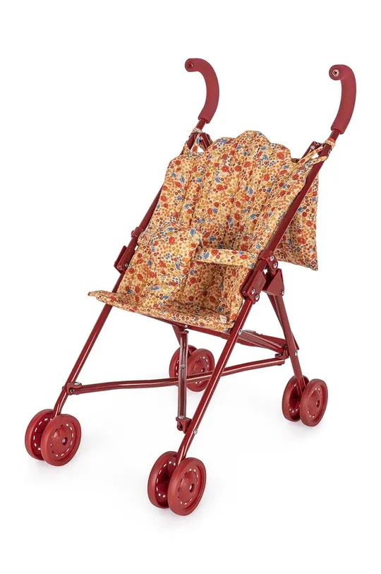 czerwony Konges Sløjd wózek dla lalek Dziewczęcy