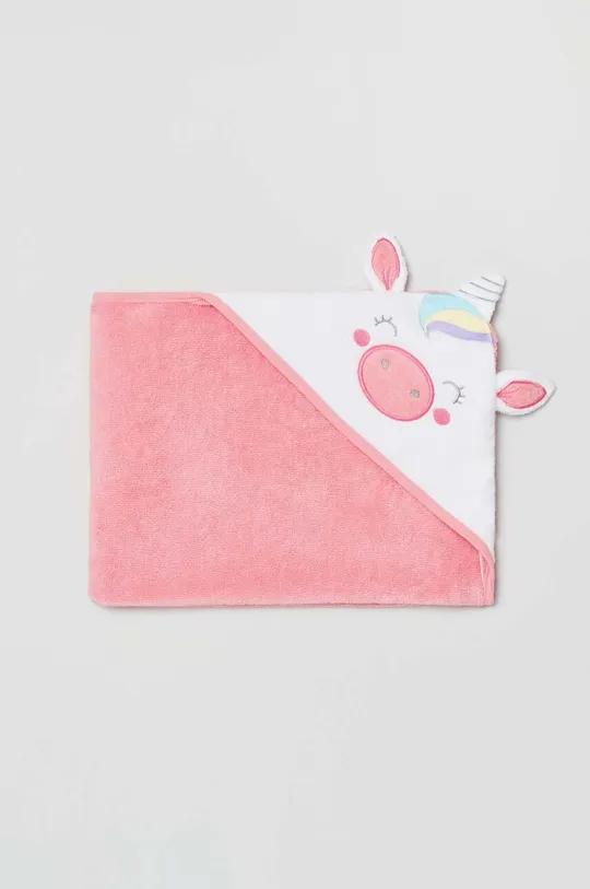 ροζ Παιδική πετσέτα OVS Για κορίτσια