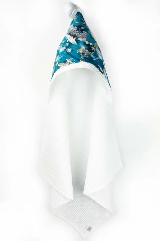 Otroška bombažna brisača Jamiks ASTON mornarsko modra