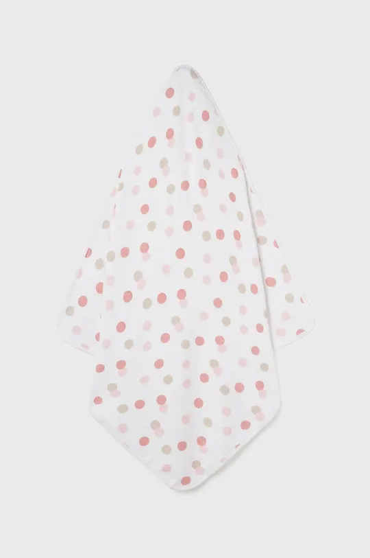 Mayoral Newborn ręcznik bawełniany dziecięcy różowy