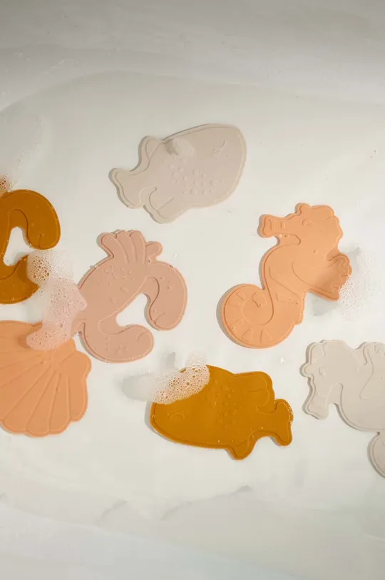 πορτοκαλί Αντιολισθητικό πατάκι μπάνιου μωρού Liewood 8-pack Παιδικά