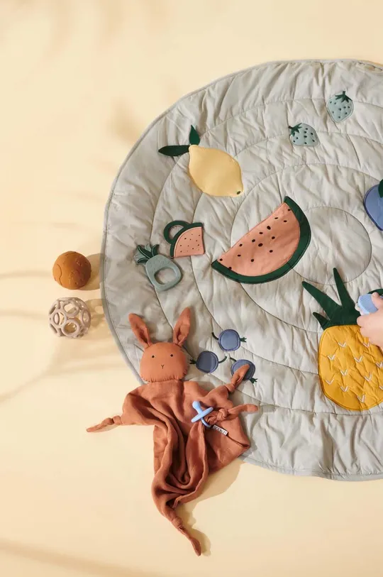 Детский интерактивный коврик Liewood голубой