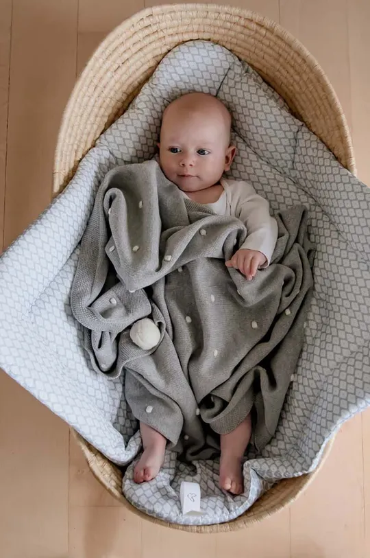 γκρί Κουβέρτα μωρού Effiki 70x100 Παιδικά