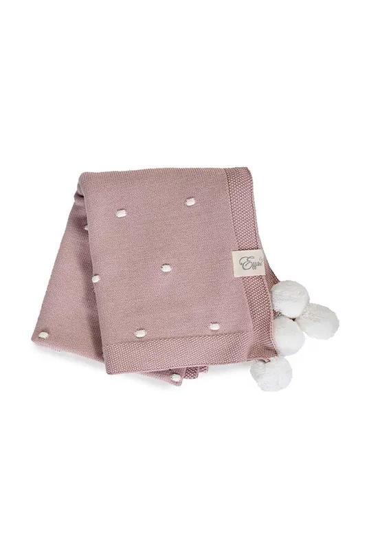 Κουβέρτα μωρού Effiki 70x100 ροζ