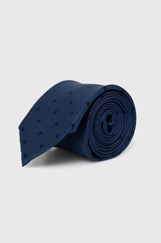 тёмно-синий Шелковый галстук Michael Kors Мужской