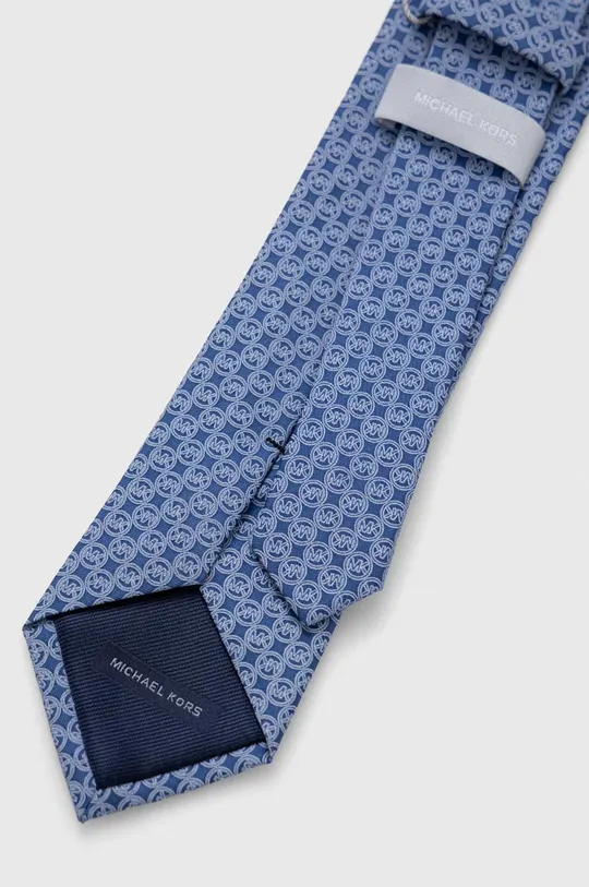 Μεταξωτή γραβάτα Michael Kors μπλε