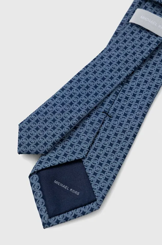 Michael Kors cravatta in seta blu navy