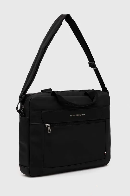 Τσάντα φορητού υπολογιστή Tommy Hilfiger μαύρο