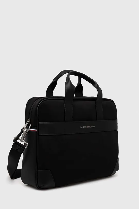Τσάντα φορητού υπολογιστή Tommy Hilfiger μαύρο