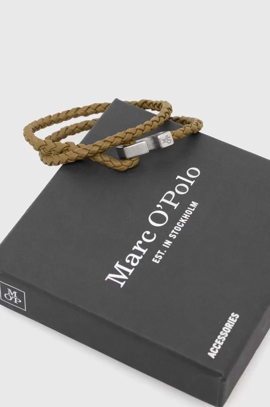 Δερμάτινο βραχιόλι Marc O'Polo  Μέταλλο, Φυσικό δέρμα