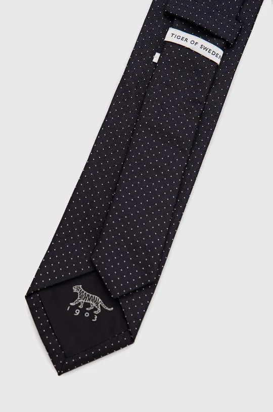 Hodvábna kravata Tiger Of Sweden Tower tmavomodrá