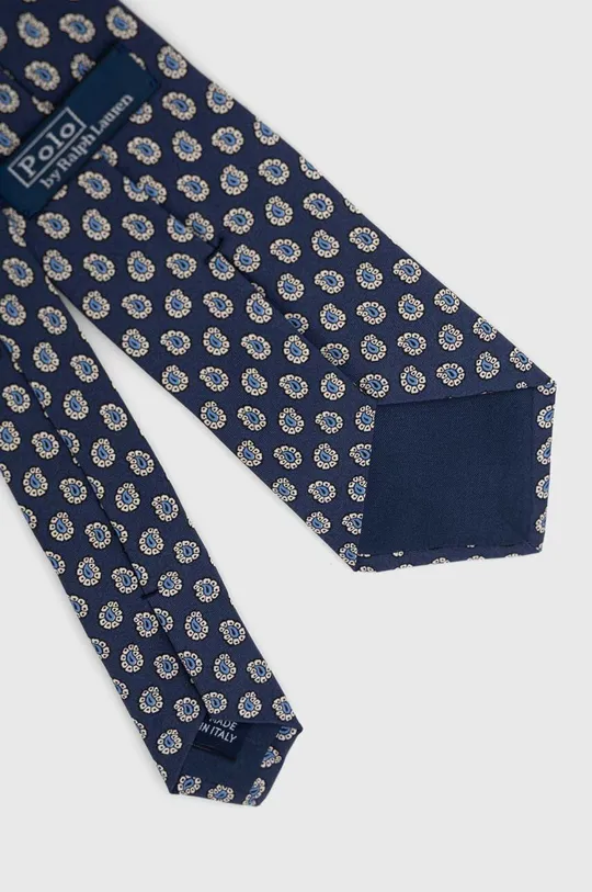 Шелковый галстук Polo Ralph Lauren тёмно-синий