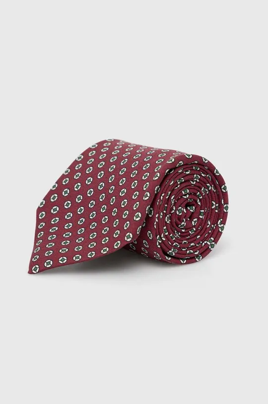 bordo Svilena kravata Polo Ralph Lauren Moški