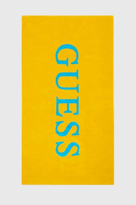 żółty Guess ręcznik bawełniany Męski