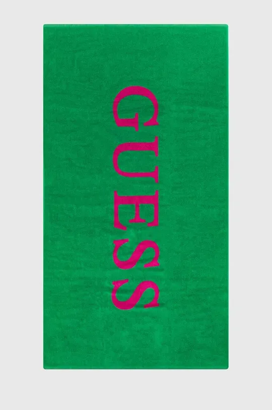 πράσινο Βαμβακερή πετσέτα Guess Ανδρικά