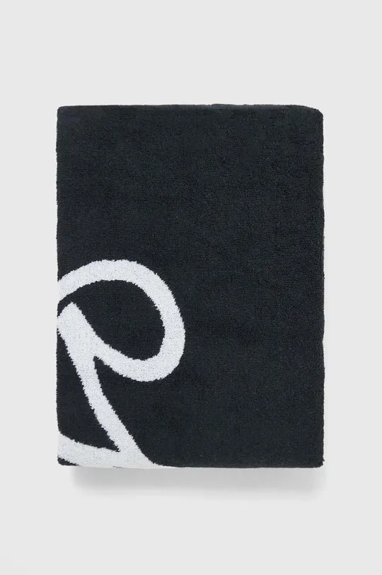 HUGO ręcznik czarny