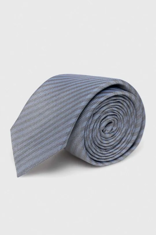 фиолетовой Шелковый галстук HUGO Мужской