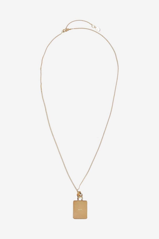 golden A.P.C. necklace Collier Darwin Men’s