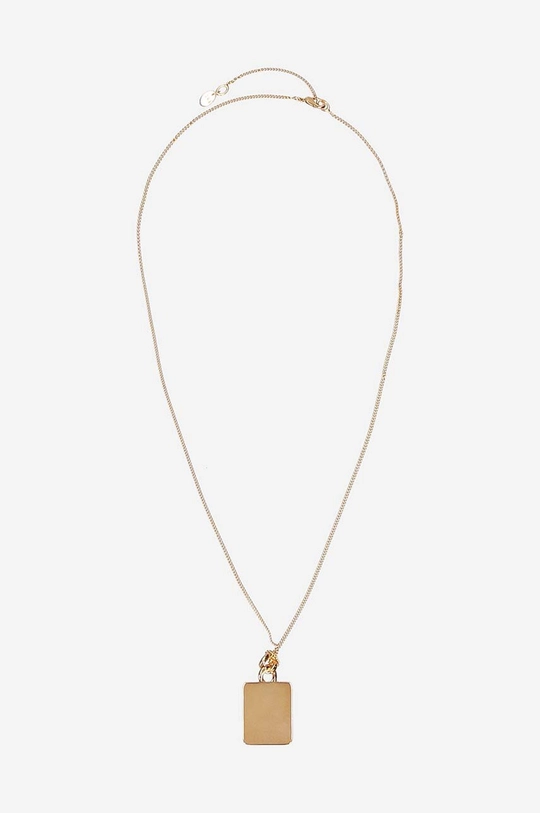 A.P.C. necklace Collier Darwin golden