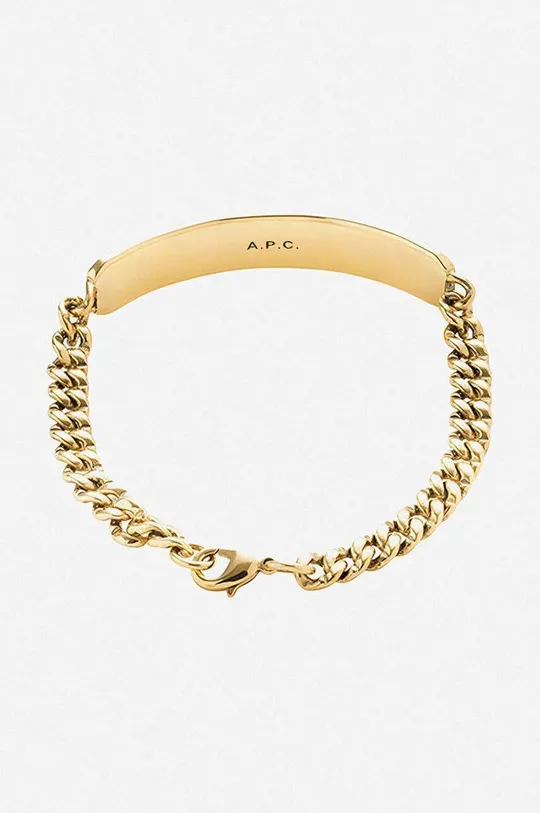 A.P.C. bracelet Gourmette Darwin  100% Brass
