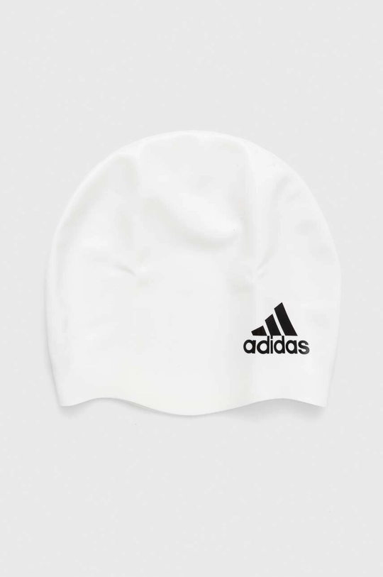 biały adidas Performance czepek pływacki Unisex