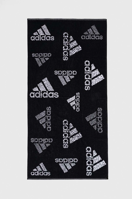 črna Bombažna brisača adidas Performance Unisex