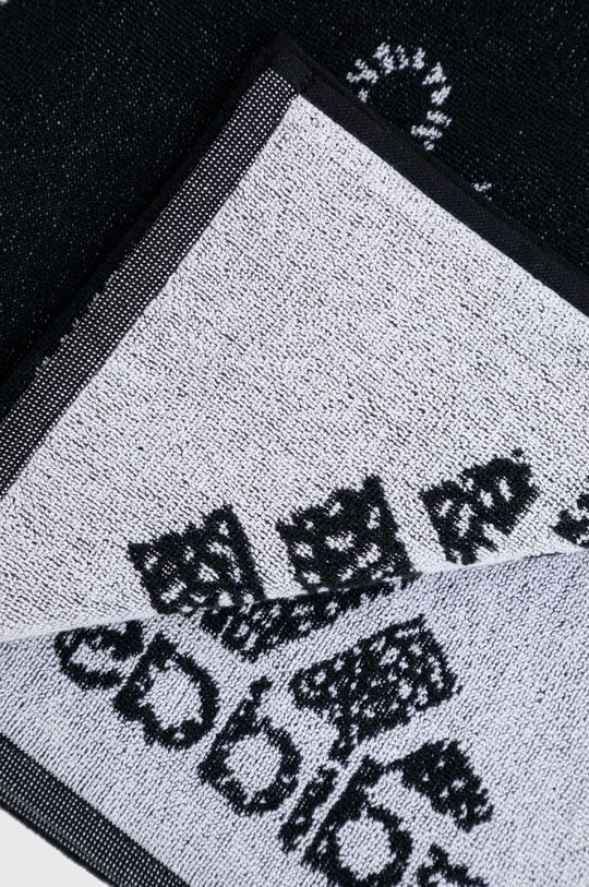 adidas Performance ręcznik bawełniany czarny