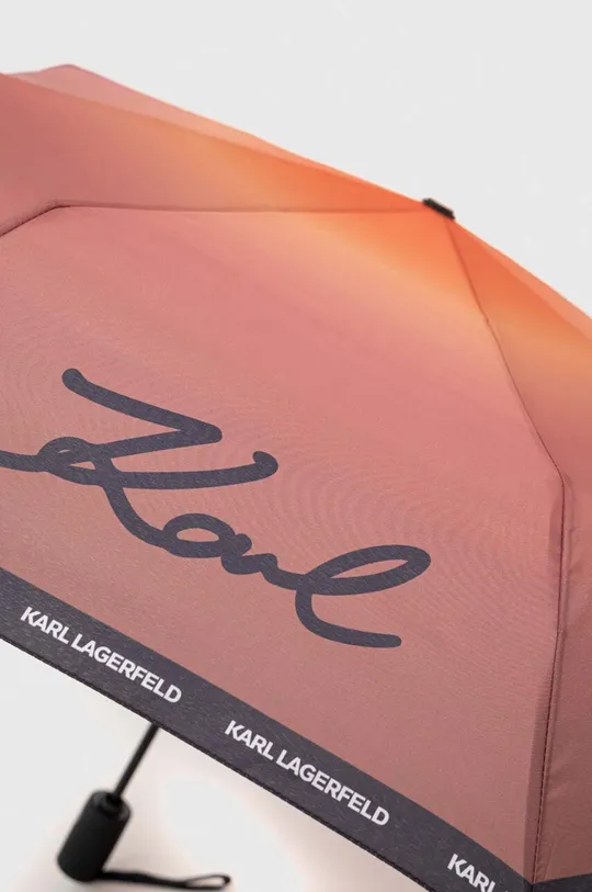 Dežnik Karl Lagerfeld oranžna