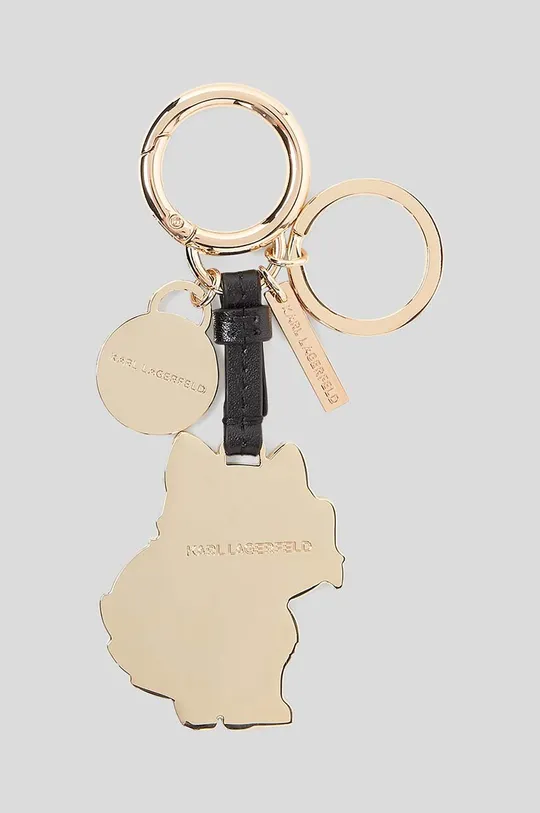 Obesek za ključe Karl Lagerfeld bela