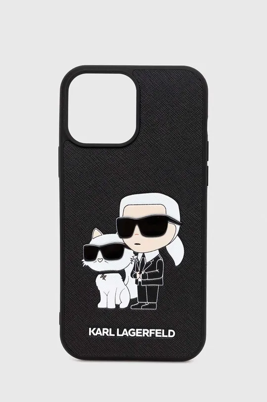 μαύρο Θήκη κινητού Karl Lagerfeld iPhone 13 Pro Max Unisex