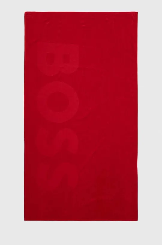 κόκκινο Βαμβακερή πετσέτα BOSS Unisex