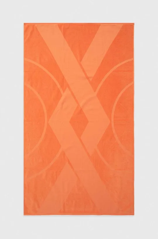 pomarańczowy United Colors of Benetton ręcznik bawełniany Unisex