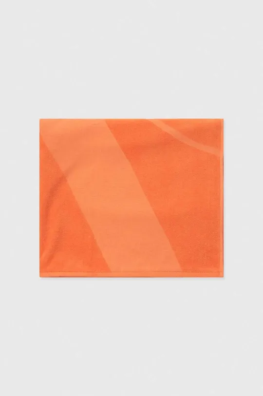 Βαμβακερή πετσέτα United Colors of Benetton πορτοκαλί