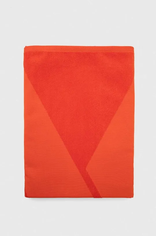 Βαμβακερή πετσέτα United Colors of Benetton κόκκινο