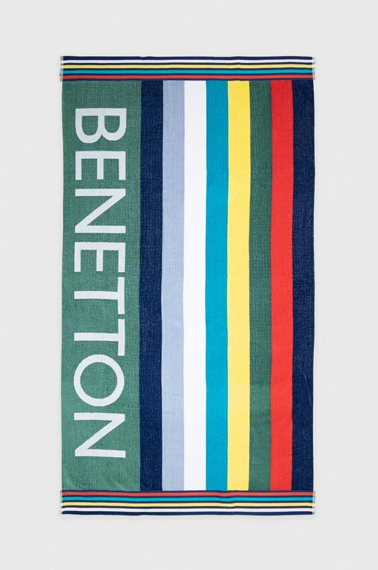 többszínű United Colors of Benetton pamut törölköző Uniszex