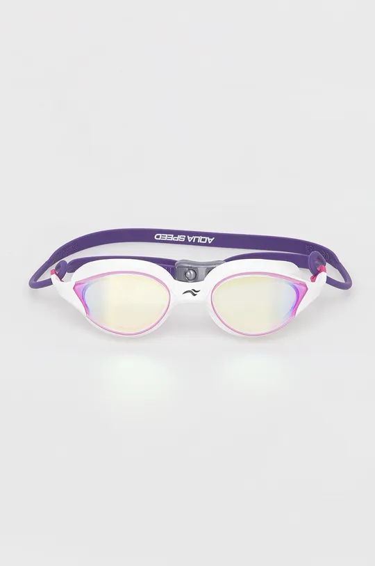 Aqua Speed okulary pływackie Vortex Mirror fioletowy