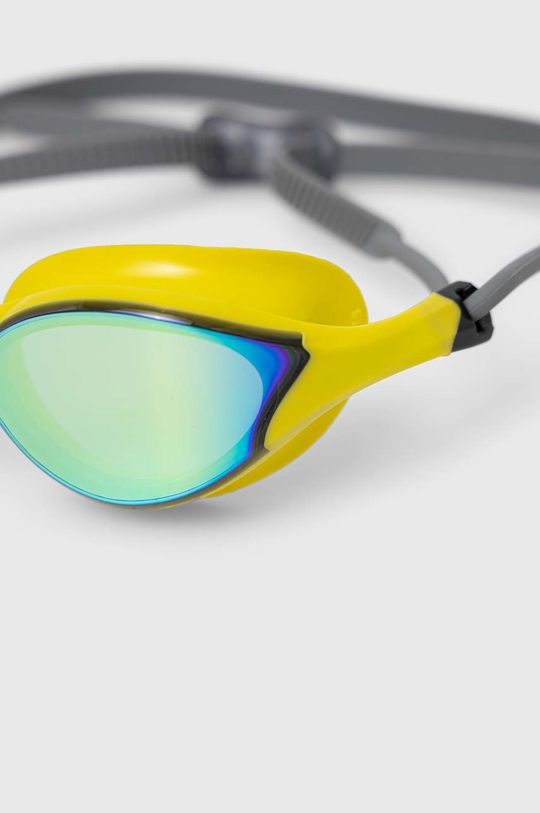 Aqua Speed okulary pływackie Vortex Mirror żółto - zielony
