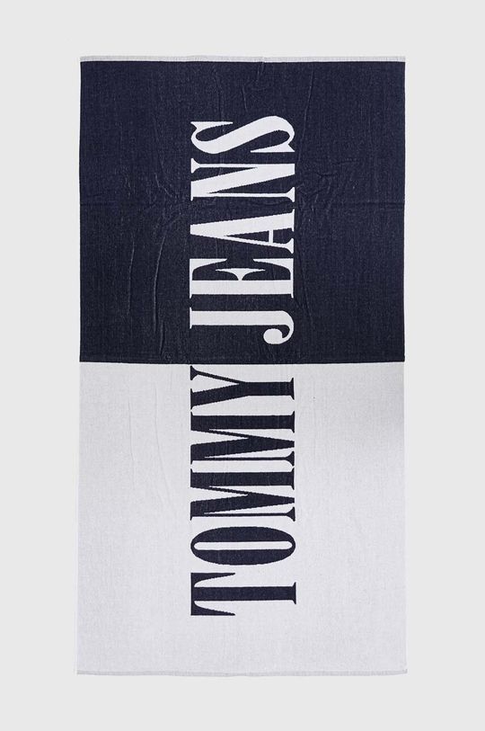 granatowy Tommy Jeans ręcznik bawełniany Unisex