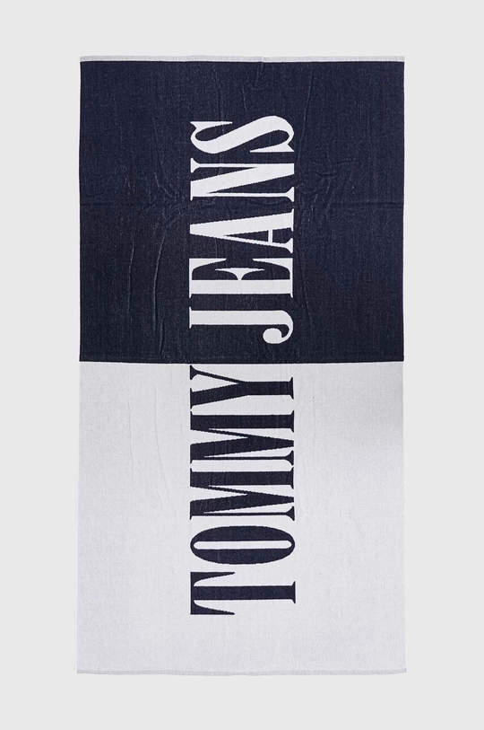 granatowy Tommy Jeans ręcznik bawełniany Unisex